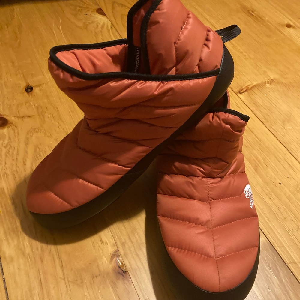 The North Face Thermoball Burnt Sienna Mens Slippers/Lodge style